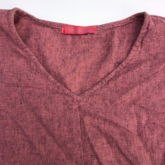 Cut Loose Patch Top Linen - Picture 4 of 9